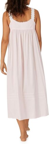 Eileen West Queen Anne's Lace 100% Cotton Gown with Heirloom Lace for Women, Machine Washable 50-Inch Length Ballet Nightgown in Saudi Arabia
