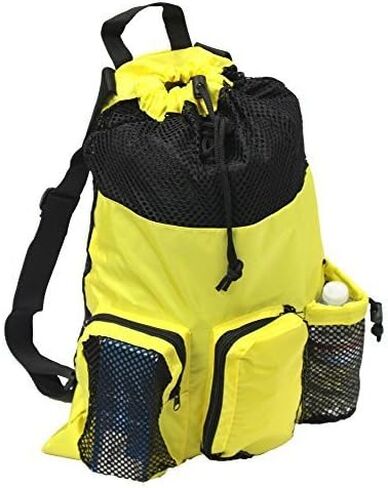 Adoretex Quick Dry Mesh Equipment Sport Drawstring Gym Swim Bag in Saudi Arabia