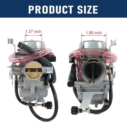 استبدال المكربن ​​لـ Kawasaki Bayou 300 KLF300A 1986-1987 ، KLF300B 1988-2005 ، KLF300C 1989-2005 ، تشمل مرشح الهواء ، مرشح الوقود ، الوقود Petcock in Kuwait