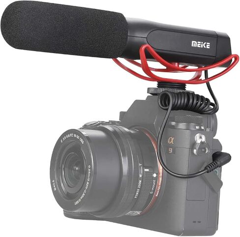 MEKE Voking WM220 UHF 100 Selectable Channels Dual Lavalier Microphone System, Includes 2X Bodypack Transmitter and Portable Receiver Compatible with Nikon Sony DSLR Cameras and Camcorders in Saudi Arabia
