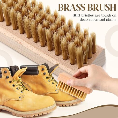 طقم من جلد الغزال 5 قطع من الجلد المدبوغ و Nubuck مع فرش النحاس والنايلون ، وممحاة من جلد الغزال ، ومنشفة الألياف الدقيقة للأحذية ، والأحذية ، والأكياس ، والسترات للرعاية طويلة الأمد in Kuwait