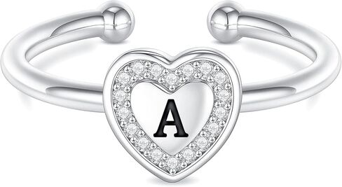 الحلقات الأولية للفتيات في سن المراهقة الفتيات ، الذهب الأبيض/الذهب الوردي حلقات أولية مطلية للفتيات في سن المراهقة خواتم أولية للفتيات الخواتم القابلة للتكديس للفتيات في سن المراهقة تعديل حلقات الفتيات في سن المراهقة الفتيات هدايا in Kuwait