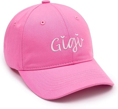 KOLWOVEN Gigi Baseball Hat, Embroidered Adjustable Cap for Women, for Gigi on Birthday, Mother’s Day in Saudi Arabia