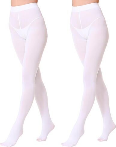 EVERSWE 2 Pairs Pack Women's Opaque Tights in Saudi Arabia