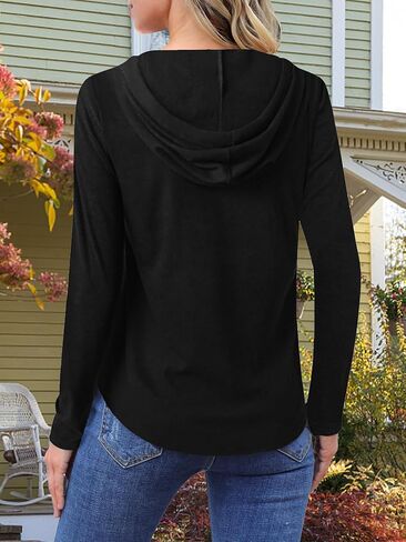 American Flag Hoodie for Women: 4th of July Shirts Patriotic Long Sleeve Memoria Day Hoodie Pullover Tops in Saudi Arabia