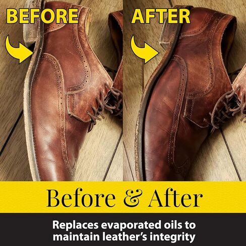 Fiebing's 100% Pure Neatsfoot Oil 16 oz - Leather Conditioner & Preservative with All Natural Animal Oil - Waterproof, Soften, Restore, & Strengthen Leathercraft Shoe, Boot, Belt, Saddle, Couch, Purse in Saudi Arabia