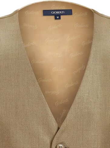 Gioberti Men's Formal Suit Vest Fit for Business or Casual Dress in Kuwait