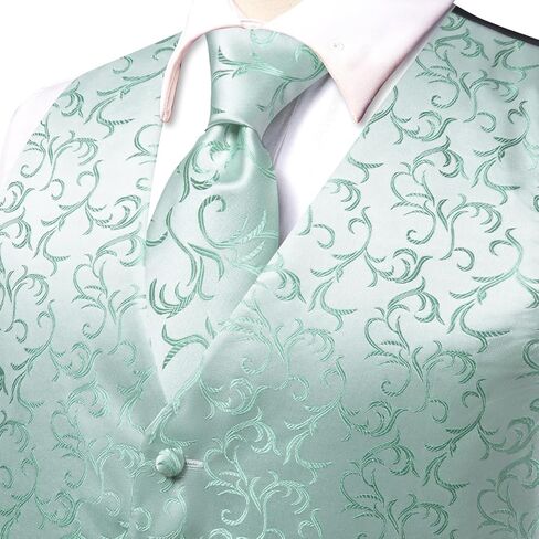 Hi-tie Mens Suit Suit Tie و Bowtie Lapel Pin Clip Clip Paisley Floral Weistcoat 8pcs مجموعة زفاف Tuxedo in Saudi Arabia