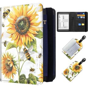 Exquisite Passport Holder for Travel Accessory, Sea Turtle Swimming Leather Passport Cover with Space for Documents and Family Photos, Travel Passport Wallet for Women and Men Pattern Design in Saudi Arabia