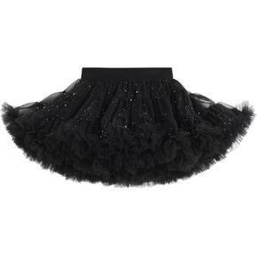 Petticoat Skirt for Girls Tutu Skirt Princess Fluffy Soft Tulle Ballet Birthday Party Pettiskirt Half Slips Dance Underskirt