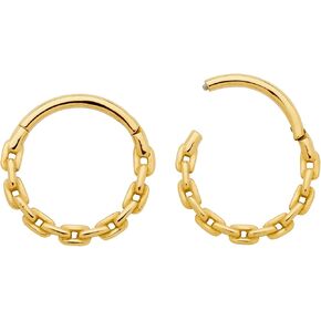 365 Sleepers 316L Surgical Steel Hypoallergenic 16g سلسلة الارتباط المجوهرات الحاجز المفصلي حلقة خاتم خاتم حلقات الشفاه Helix Charilage Rook Sleeper Actors 8mm - 10mm