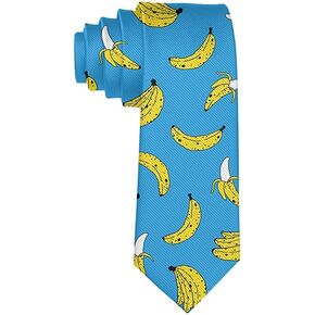 Tie Funny Neckties Colorful Banana Fruit Tie Waist Fashion Wide Novelty Neck Ties For Men teen