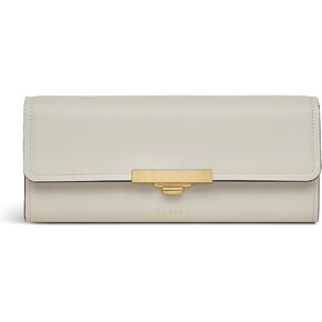RADLEY London Meadway Mews Women's Large Leather Flapover Wallet, Chalk
