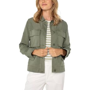 Liverpool Women's Button Front Cargo Jacket