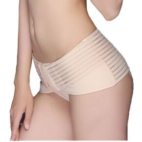 Pelvic Recovery Belt, Women Postpartum Support Band, Nude, Large