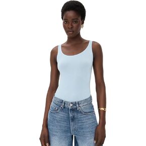 Wolford Jamaika String Body For Women Iconic Bodysuit Seamless Slim Fit Sleeveless Reinforced Scoop Neck and Armholes