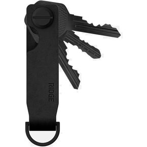Ridge KeyCase - Midnight Black Leather