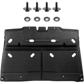 ML3Z-7222-D Splash Splash Shield تحت غطاء درع محرك السيارة متوافق مع 2015-2022 F150 مع محرك البنزين (لا يناسب طراز Raptor وليس مناسبًا 3.0L ديزل)