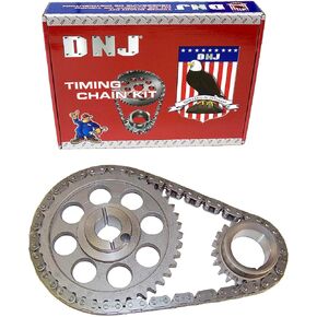 DNJ TK4104 Timing Chain Kit for 1972-1988 Ford, Lincoln, Mercury Bronco, Capri, Colony Park 5.0L-5.8L V8 16V OHV 302cid