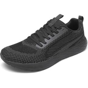 Wide Toe Box Walking Shoes for Men, Zero Drop Road Running Shoes, Lightweight, Breathable, for Tennis, Gym