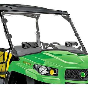 StarknightMT UTV Vented Full Windshield Compatible with Gator XUV 550 560 560E 590E 590i 590M Used with Tops,Hard PC Clear Scratch Proof Windshield