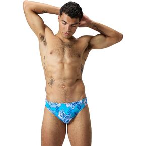 Speedo Men's Swimsuit Brief Eco Flex 2" Outseam Beachstar