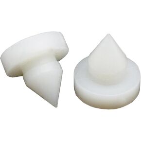 Jowxsx 2 Pcs White Brake Clutch-Pedal Stop Pads for Accord, for Civic 46505-SA5-000 Car Accessories Car Brake Pedal- Pad,Interior Accessories