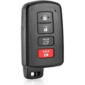 نوبات استبدال Smart Complectiation Key FOB لـ Toyota Rav4 2013 2014 2015 2015 2017 2018 2019 Ceyless Entry Remote Control 314.3 MHz P/N: 89904-0R080 89904-42070 FCC: HYQ14FBA