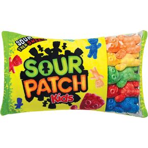 مجموعة وسادة من iscream sour patch kids 18 "× 12" مع وسائد حلوى Mini SPK