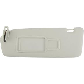 Motoforti Car Sun Visor Sun Visor Assembly for A1 2013-2018 for Q3 2013-2018 Plastic Glass Fabric No.8K0857551AE Light Gray Block Sunlight