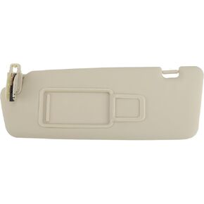 Motoforti Car Sun Visor Sun Visor Assembly for A1 2013-2018 for Q3 2013-2018 Plastic Glass Fabric No.8K0857551AE Beige Block Sunlight