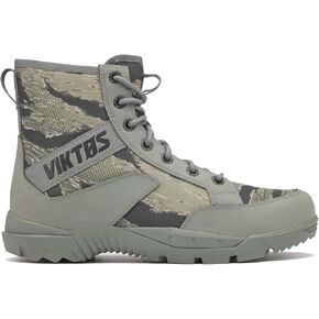 VIKTOS Men's Johnny Combat OPS Tiger Tactical Boots | Durable Water-Resistant Lightweight Mid-Height Outdoor Combat Boots