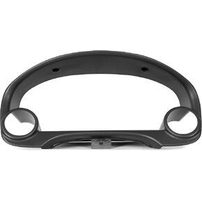 مجموعة مجموعة متوافقة مع 1996-2000 Honda Civic 52mm-60mm 2 مقياس مزدوج Gauge Cluster الإطار