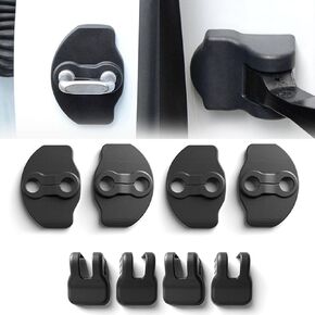 Car Door Lock Protector Cover Kit for Tesla Model 3 Model Y Interior Accessories 8pcs