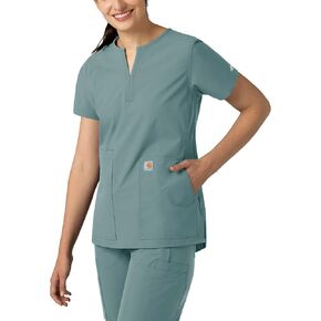 Carhartt Women's Notch Neck Tunic Scrub Top