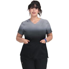 Reclaim Placement Top Azelea Pink/Wine/Terracotta Ombre