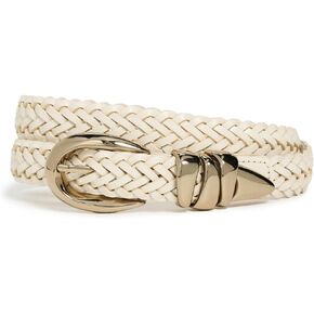 Madewell Women's Woven Triple Metal Keeper Belt