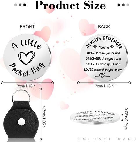 STARKET Easter Basjet Stuffers For Teen Graduation Gifts For Women Men Pocket Hug Token 2026 Motivation Birthday Inspiration in Saudi Arabia