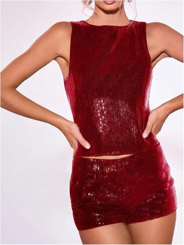 Soly Hux Women's Sequin Shorts Low Low Contimate Y2K Party Club Mini Booty Shorts in Kuwait