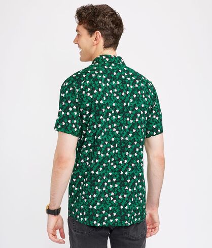 Tipsy Elves Button Down Shirts for Men - Valentine’s Day, Mardi Gras and St Patrick’s Day Men’s Button Ups in Saudi Arabia