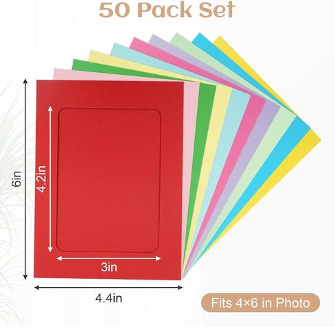 50 Pack Paper Picture Frame, White Cardboard Frames,Paper Frames 4x6, Photo Holder with Wooden Clips and String for Wall Decor and Party Supplies in Saudi Arabia