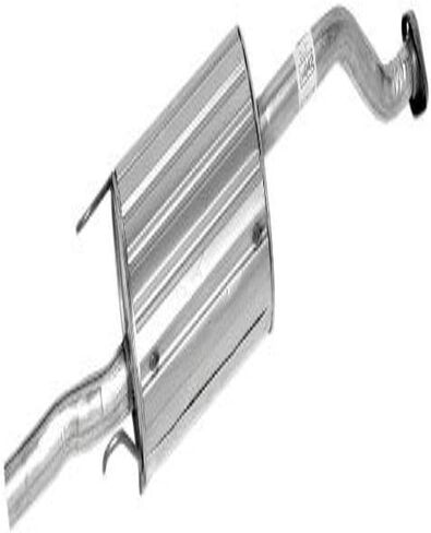 Walker Head-Flow SS 54042 Direct Fit Direct Mukufhler Assembly 1.75 "Inlet (OD) 2" Outlet (OD) لـ Honda Civic in Saudi Arabia