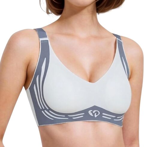 Bras for Women No Underwire, Full Coverage Seamless Bras for Everyday, Push Up Wireless Bra for Women Soft and Lightly in Saudi Arabia