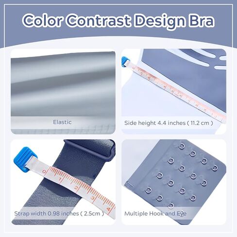 Bras for Women No Underwire, Full Coverage Seamless Bras for Everyday, Push Up Wireless Bra for Women Soft and Lightly in Saudi Arabia