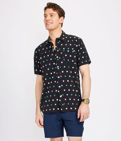 Tipsy Elves Button Down Shirts for Men - Valentine’s Day, Mardi Gras and St Patrick’s Day Men’s Button Ups in Saudi Arabia
