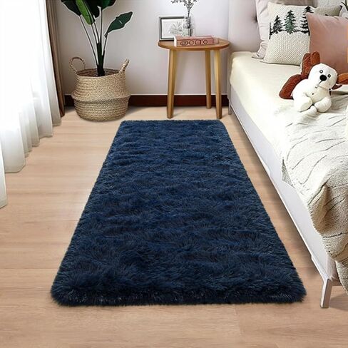 Soft Area Rugs for Living Room Bedroom, 4x6 Feet Beige Shag Rug Carpet, Plush Fluffy Carpet for Kids Girls Room, Nursery Dorm, Home Decor, High Pile, Anti-Slip, Non Shedding in Kuwait
