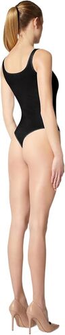 Wolford Jamaika String Body For Women Iconic Bodysuit Seamless Slim Fit Sleeveless Reinforced Scoop Neck and Armholes in Saudi Arabia