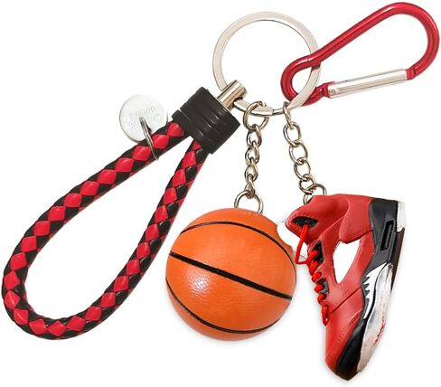 Newly Car Key Chain Accessories Fashionable Keychains for Men & Women, Stylish Gift Car Keychain for Basketball Sport Fans in Kuwait