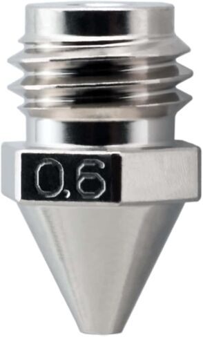 Microswiss Brass Plated Wear Resistant Nozzle for Geeetech A10M, A20M, A30M, A10T, A20T, A30T (.4mm) in Kuwait