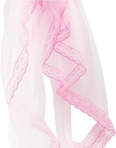 2 Pcs Bow Curtain Tiebacks Lace Bowknot Curtain Holdbacks Curtain Tie Straps for Home Office Decorative(Pink) in Kuwait